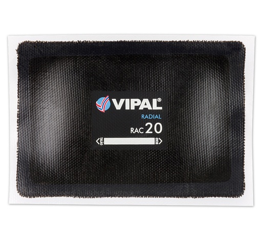 [02-03-67] Radial patch Vipal 120x80mm RAC20 1 piece (02-03-67, VIPAL)
