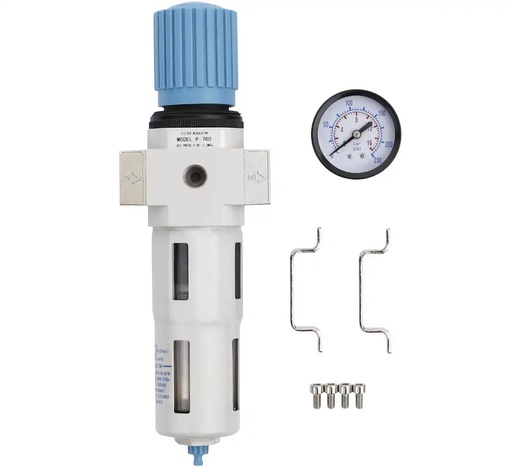 [05-01-74] ᴿᴰ Ūdens separators ar manometru P-760 3/8″ PRO (05-01-74, REDATS)