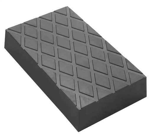[15-01-21] ᴿᴰ Rubber pad for hydraulic jacks, full, 210×120×40 mm (15-01-21, REDATS)