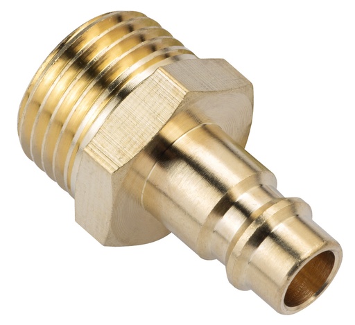 [05-03-16] ᴿᴰ Quick coupler plug - male thread - 1/2 (05-03-16, REDATS)