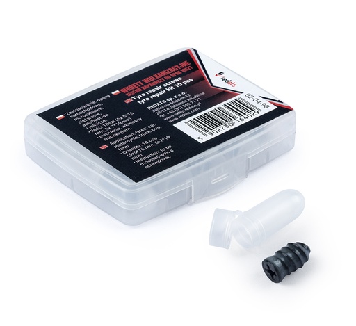 [02-04-98] ᴿᴰ Vulcanizing screws – tyre repair kit, 10 pcs (02-04-98, REDATS)