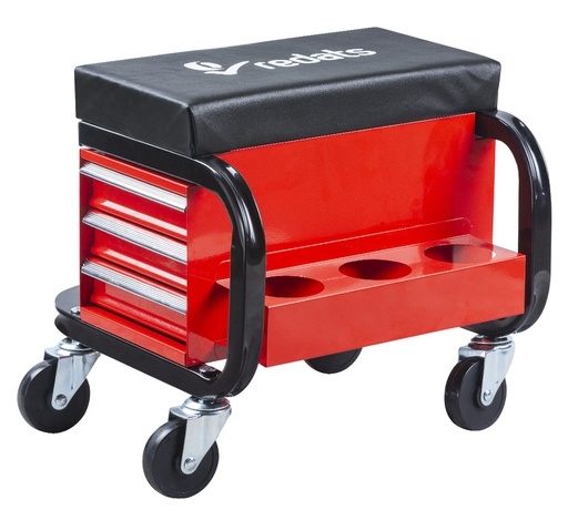 [10-01-17] ᴿᴰ Ripojošs darbnīcas krēsls ar atvilktnēm (10-01-17, REDATS)
