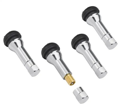 [03-02-35] ᴿᴰ Chrome valve TR414, 4 pcs (03-02-35, REDATS)